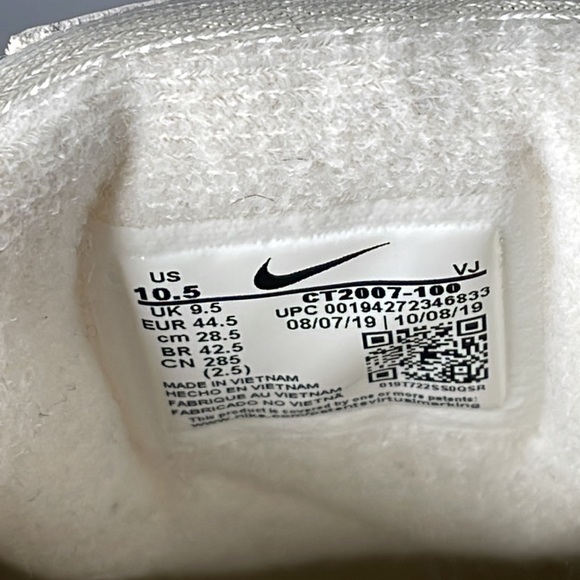 NIKE AIR MAX 90 NRG RECRAFT SAIL Men’s size 10.5 - Picture 13 of 15